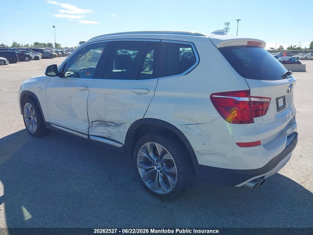 20262527 :رقم المزاد ، 5UXWX9C53H0T10493 vin ، 2017 Bmw X3 28i مزاد بيع