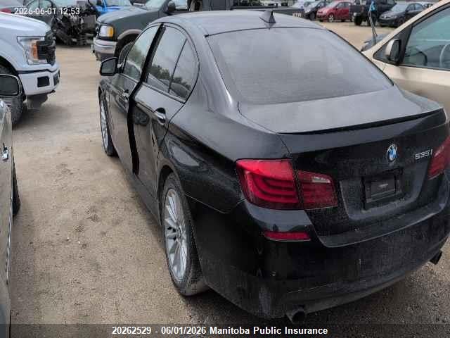 2012 Bmw 535i Xdrive მანქანა იყიდება აუქციონზე, vin: WBAFU7C54CDU65230, აუქციონის ნომერი: 20262529