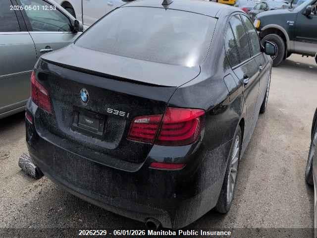 2012 Bmw 535i Xdrive მანქანა იყიდება აუქციონზე, vin: WBAFU7C54CDU65230, აუქციონის ნომერი: 20262529