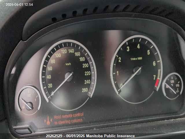 2012 Bmw 535i Xdrive მანქანა იყიდება აუქციონზე, vin: WBAFU7C54CDU65230, აუქციონის ნომერი: 20262529