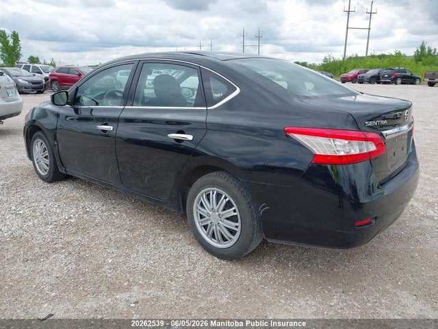 2014 Nissan Sentra 1.8 S მანქანა იყიდება აუქციონზე, vin: 3N1AB7AP0EL634229, აუქციონის ნომერი: 20262539