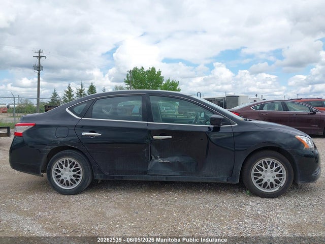 2014 Nissan Sentra 1.8 S მანქანა იყიდება აუქციონზე, vin: 3N1AB7AP0EL634229, აუქციონის ნომერი: 20262539