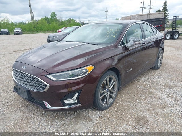 Продаж на аукціоні авто 2019 Ford Fusion Titanium Hybrid, vin: 3FA6P0RU4KR227454, номер лоту: 20262542