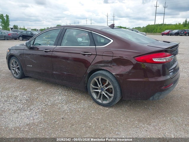 Продаж на аукціоні авто 2019 Ford Fusion Titanium Hybrid, vin: 3FA6P0RU4KR227454, номер лоту: 20262542
