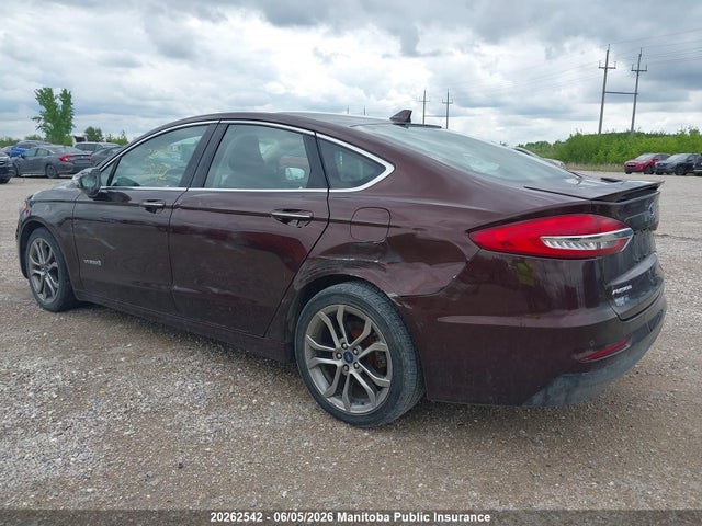 Продаж на аукціоні авто 2019 Ford Fusion Titanium Hybrid, vin: 3FA6P0RU4KR227454, номер лоту: 20262542