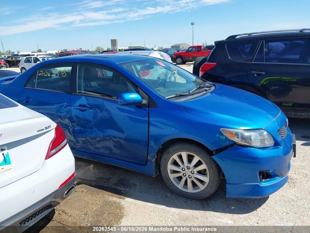 20262545 :رقم المزاد ، 2T1BU4EE1AC224331 vin ، 2010 Toyota Corolla S مزاد بيع