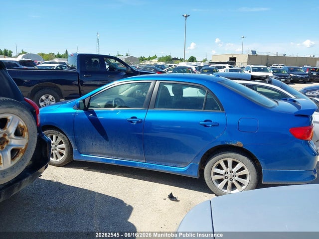 20262545 :رقم المزاد ، 2T1BU4EE1AC224331 vin ، 2010 Toyota Corolla S مزاد بيع