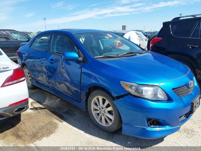 20262545 :رقم المزاد ، 2T1BU4EE1AC224331 vin ، 2010 Toyota Corolla S مزاد بيع