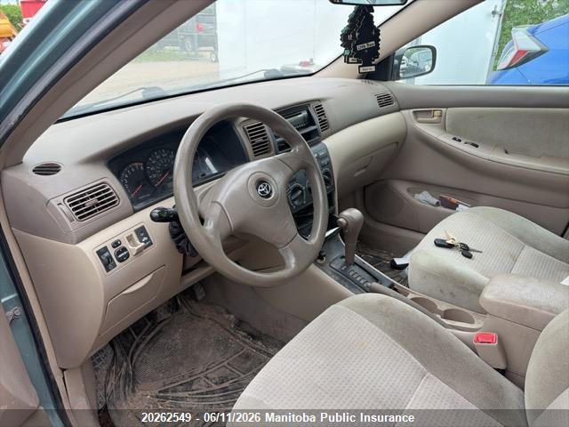 2005 Toyota Corolla Ce მანქანა იყიდება აუქციონზე, vin: 2T1BR32E65C866727, აუქციონის ნომერი: 20262549