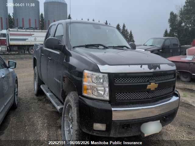 2007 Chevrolet Silverado 1500 Lt Crew Cab მანქანა იყიდება აუქციონზე, vin: 2GCEK13M771504029, აუქციონის ნომერი: 20262551