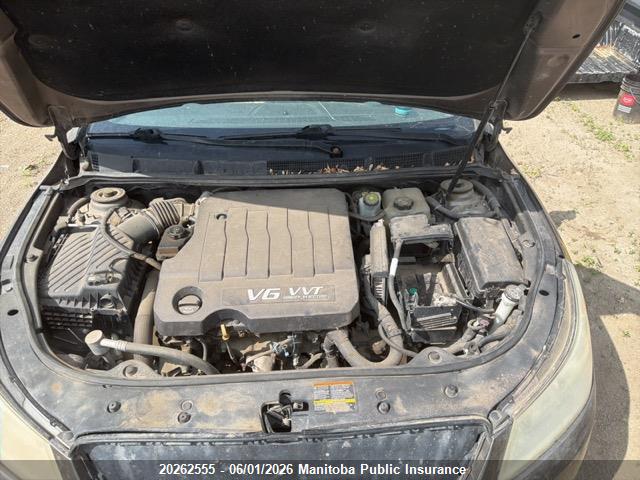 20262555 :رقم المزاد ، 1G4GK5EG1AF276001 vin ، 2010 Buick Lacrosse Cxl V6 مزاد بيع