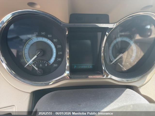 20262555 :رقم المزاد ، 1G4GK5EG1AF276001 vin ، 2010 Buick Lacrosse Cxl V6 مزاد بيع