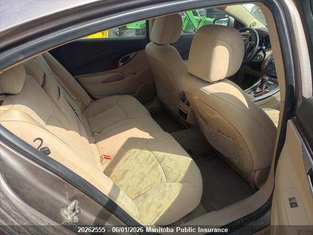 20262555 :رقم المزاد ، 1G4GK5EG1AF276001 vin ، 2010 Buick Lacrosse Cxl V6 مزاد بيع