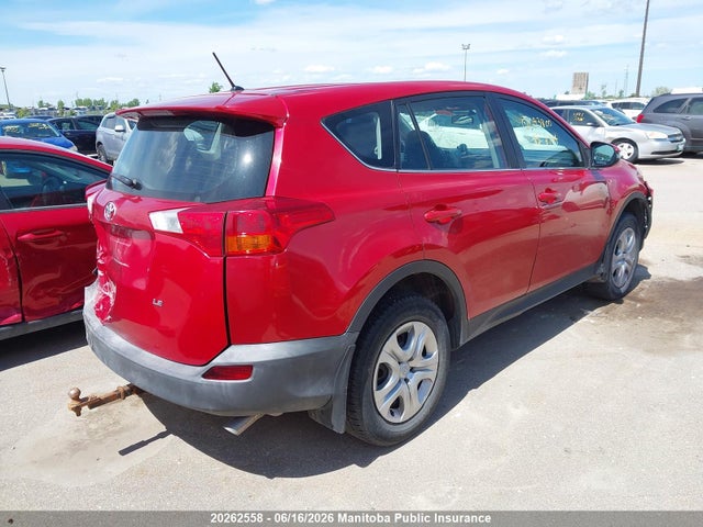 2015 Toyota Rav4 Le მანქანა იყიდება აუქციონზე, vin: 2T3ZFREV6FW143800, აუქციონის ნომერი: 20262558