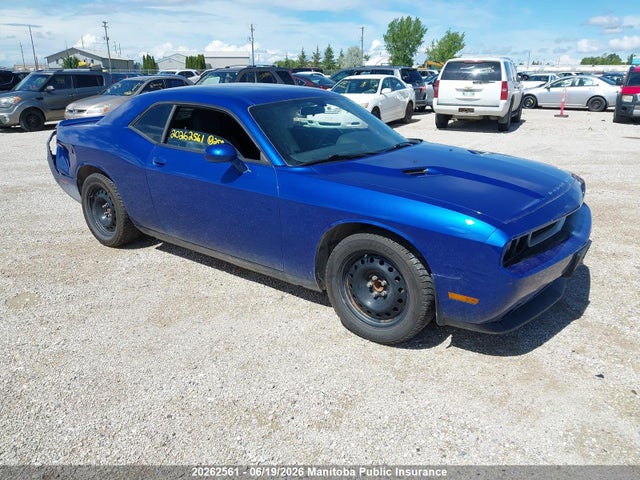 20262561 :رقم المزاد ، 2C3CDYAG7CH259214 vin ، 2012 Dodge Challenger Sxt مزاد بيع