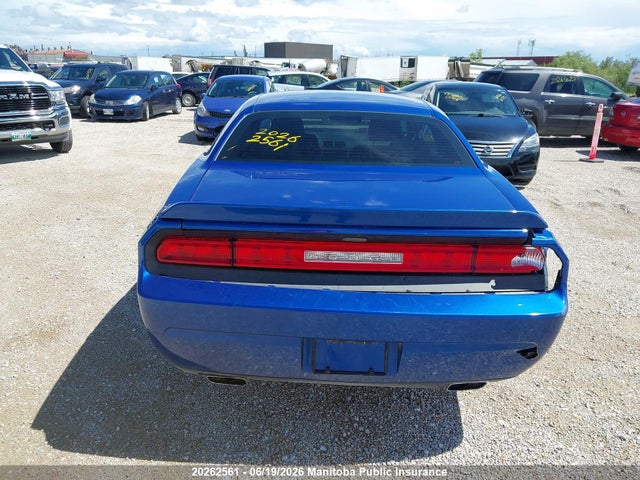 20262561 :رقم المزاد ، 2C3CDYAG7CH259214 vin ، 2012 Dodge Challenger Sxt مزاد بيع