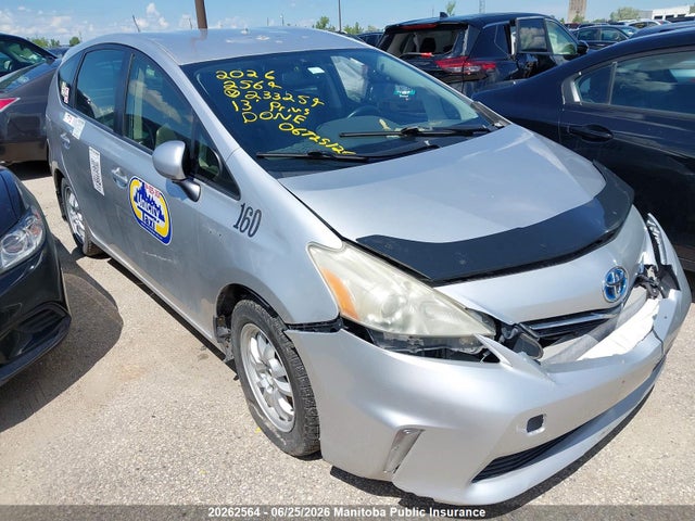 2013 Toyota Prius V მანქანა იყიდება აუქციონზე, vin: JTDZN3EU7D3233254, აუქციონის ნომერი: 20262564