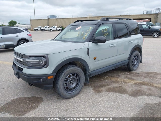 Продажа на аукционе авто 2021 Ford Bronco Sport Badlands, vin: 3FMCR9D96MRA66800, номер лота: 20262569