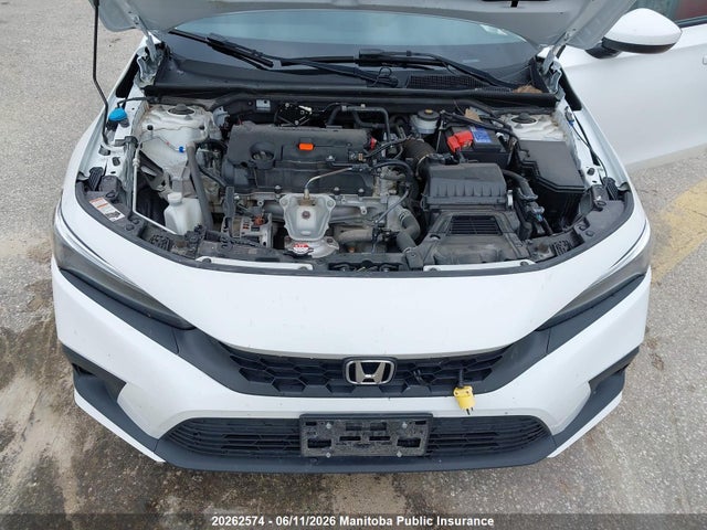 20262574 :رقم المزاد ، 19XFL2H50NE400121 vin ، 2022 Honda Civic Lx مزاد بيع