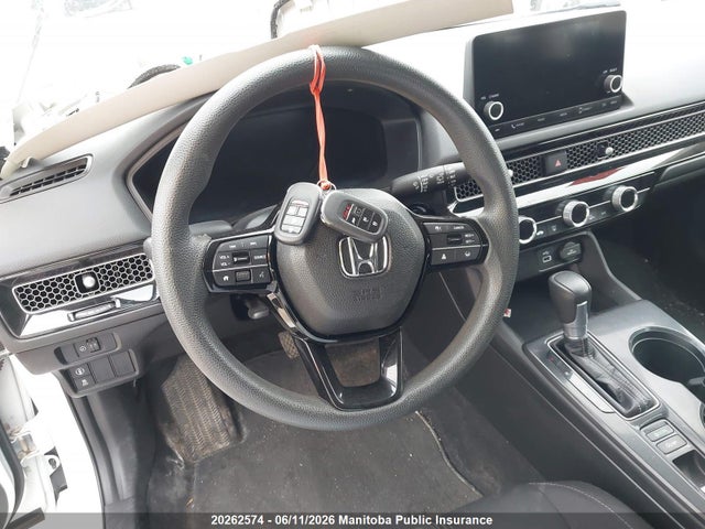 20262574 :رقم المزاد ، 19XFL2H50NE400121 vin ، 2022 Honda Civic Lx مزاد بيع
