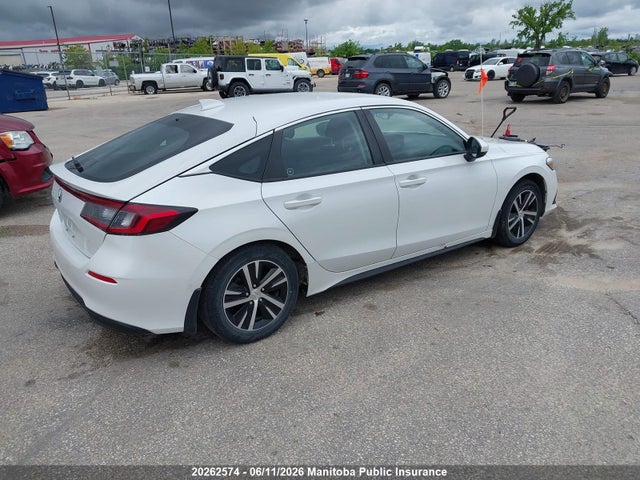 20262574 :رقم المزاد ، 19XFL2H50NE400121 vin ، 2022 Honda Civic Lx مزاد بيع