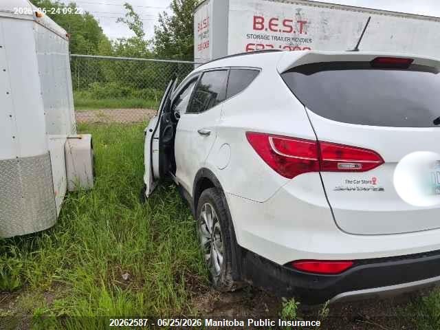 2015 Hyundai Santa Fe Sport 2.0t მანქანა იყიდება აუქციონზე, vin: 5XYZUDLA5FG244432, აუქციონის ნომერი: 20262587
