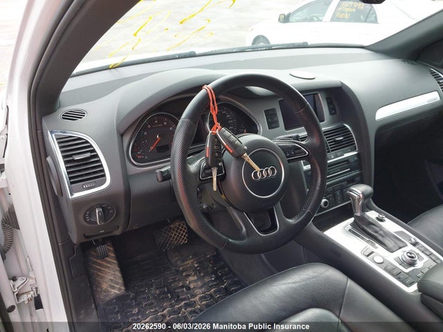 20262590 :رقم المزاد ، WA1DGCFE9ED020792 vin ، 2014 Audi Q7 V6 مزاد بيع