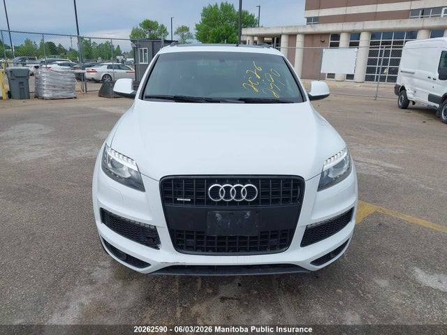 20262590 :رقم المزاد ، WA1DGCFE9ED020792 vin ، 2014 Audi Q7 V6 مزاد بيع