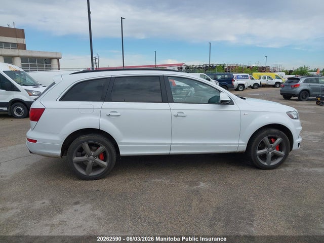 20262590 :رقم المزاد ، WA1DGCFE9ED020792 vin ، 2014 Audi Q7 V6 مزاد بيع