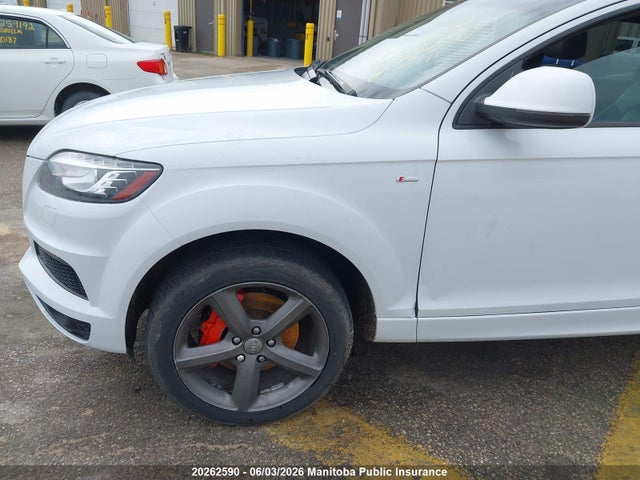 20262590 :رقم المزاد ، WA1DGCFE9ED020792 vin ، 2014 Audi Q7 V6 مزاد بيع