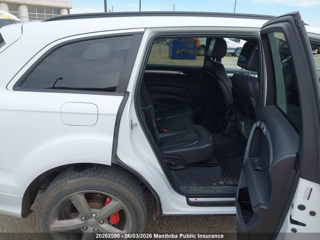 20262590 :رقم المزاد ، WA1DGCFE9ED020792 vin ، 2014 Audi Q7 V6 مزاد بيع
