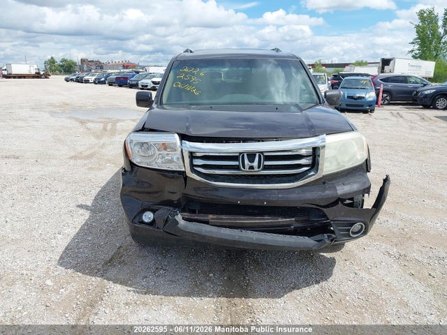 20262595 :رقم المزاد ، 5FNYF4H50EB502489 vin ، 2014 Honda Pilot Ex-l مزاد بيع
