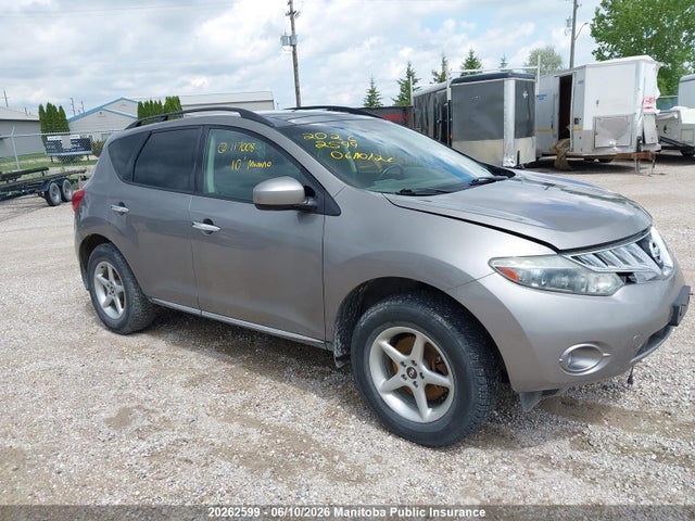 Продаж на аукціоні авто 2010 Nissan Murano Sl, vin: JN8AZ1MW5AW117008, номер лоту: 20262599