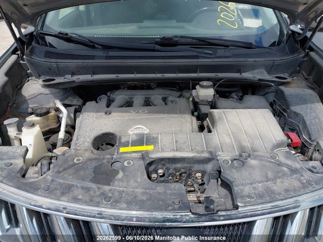 Продажа на аукционе авто 2010 Nissan Murano Sl, vin: JN8AZ1MW5AW117008, номер лота: 20262599