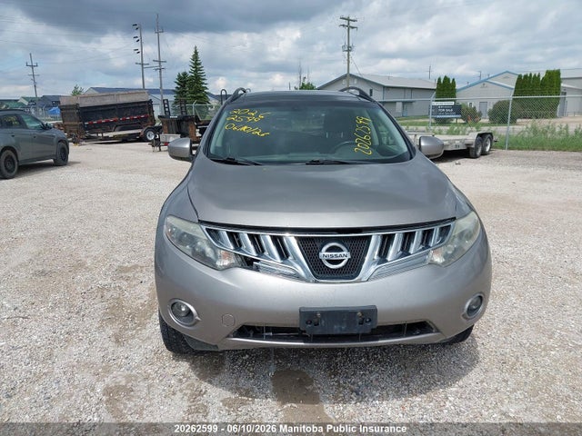 Продажа на аукционе авто 2010 Nissan Murano Sl, vin: JN8AZ1MW5AW117008, номер лота: 20262599