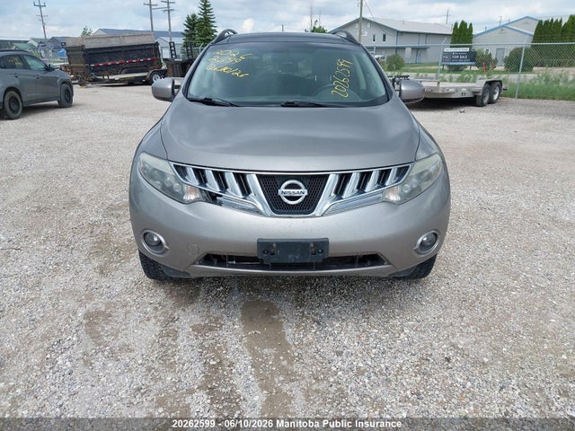Продажа на аукционе авто 2010 Nissan Murano Sl, vin: JN8AZ1MW5AW117008, номер лота: 20262599