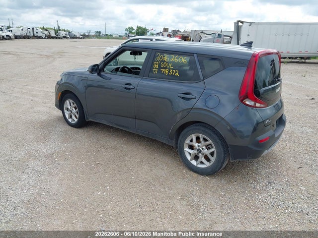 20262606 :رقم المزاد ، KNDJ33AU6N7798372 vin ، 2022 Kia Soul Ex مزاد بيع