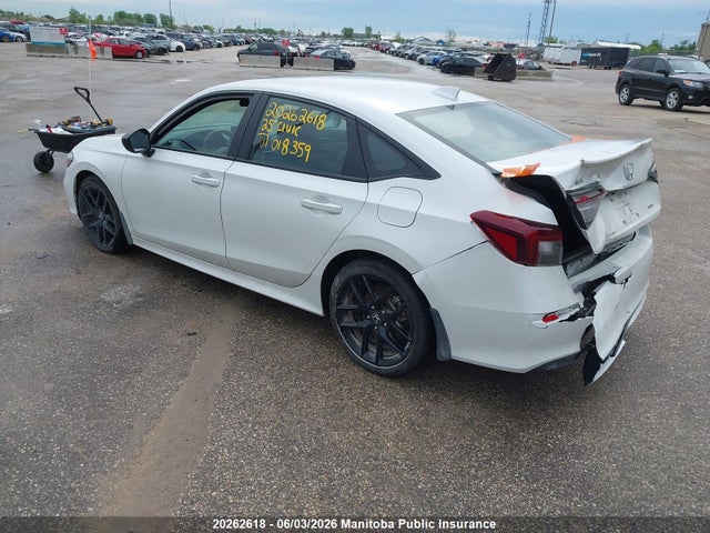 Aukcja sprzedaży 2025 Honda Civic Sport Hev, vin: 2HGFE4F81SH018359, numer aukcji: 20262618