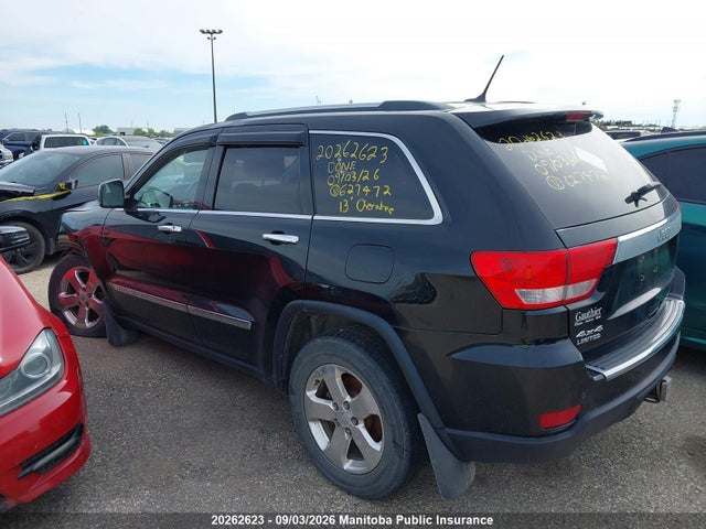 Продажа на аукционе авто 2013 Jeep Grand Cherokee Limited, vin: 1C4RJFBGXDC627472, номер лота: 20262623