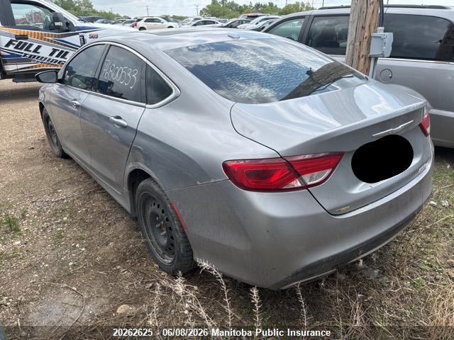 Chrysler 200 C V6 2015 1C3CCCCG9FN598202 Image 3