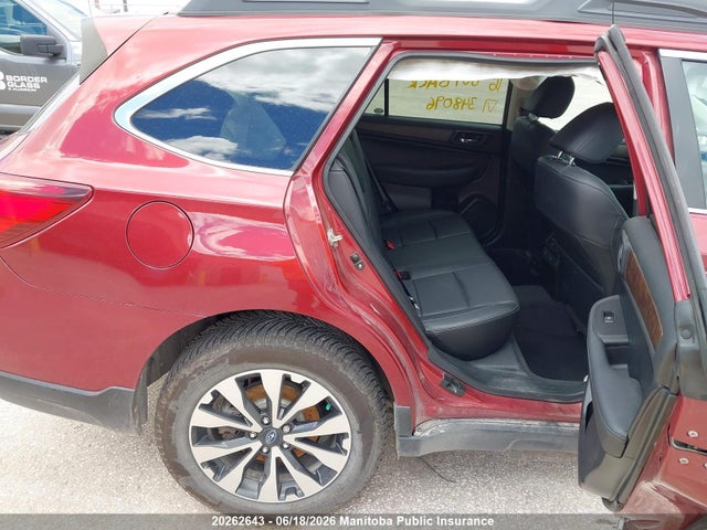 Продаж на аукціоні авто 2016 Subaru Outback 2.5i Limited, vin: 4S4BSCNC7G3348096, номер лоту: 20262643