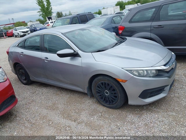 2016 Honda Civic Lx მანქანა იყიდება აუქციონზე, vin: 2HGFC2F59GH005477, აუქციონის ნომერი: 20262646