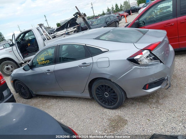 2016 Honda Civic Lx მანქანა იყიდება აუქციონზე, vin: 2HGFC2F59GH005477, აუქციონის ნომერი: 20262646