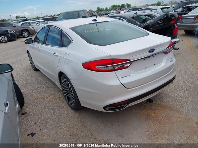 Ford Fusion Platinum 2017 3FA6P0T91HR127177 Image 3