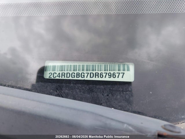 20262663 :رقم المزاد ، 2C4RDGBG7DR679677 vin ، 2013 Dodge Grand Caravan Se/sxt مزاد بيع