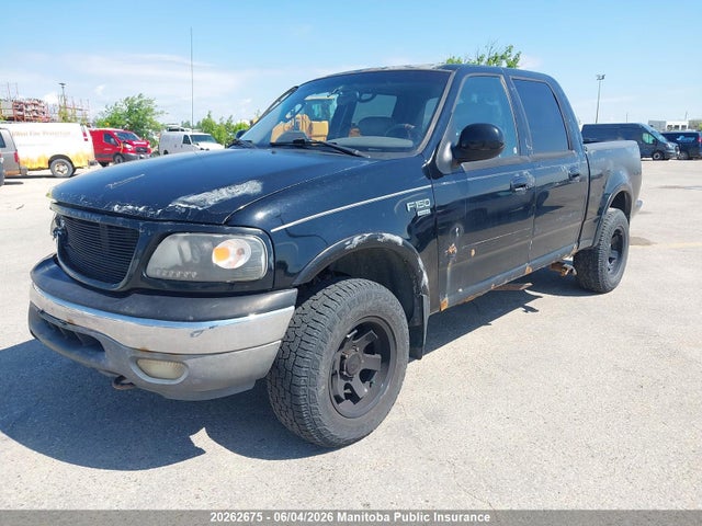 2003 Ford F150 Supercrew მანქანა იყიდება აუქციონზე, vin: 1FTRW08L33KA52915, აუქციონის ნომერი: 20262675