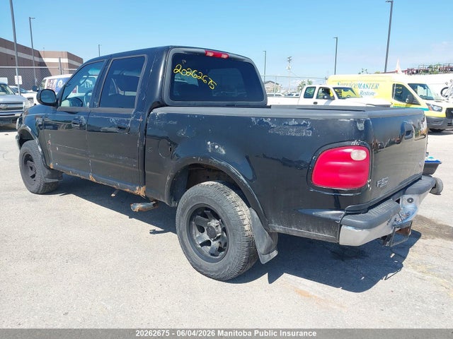 2003 Ford F150 Supercrew მანქანა იყიდება აუქციონზე, vin: 1FTRW08L33KA52915, აუქციონის ნომერი: 20262675