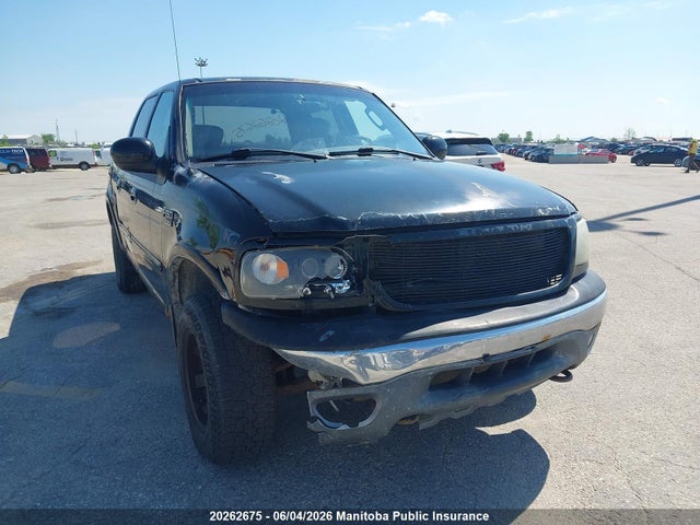 2003 Ford F150 Supercrew მანქანა იყიდება აუქციონზე, vin: 1FTRW08L33KA52915, აუქციონის ნომერი: 20262675