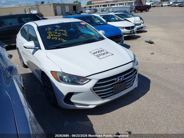 2017 Hyundai Elantra Le მანქანა იყიდება აუქციონზე, vin: 5NPD74LFXHH043778, აუქციონის ნომერი: 20262686