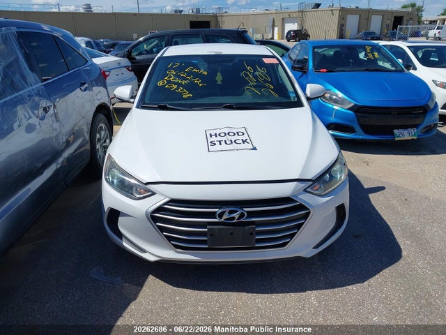 2017 Hyundai Elantra Le მანქანა იყიდება აუქციონზე, vin: 5NPD74LFXHH043778, აუქციონის ნომერი: 20262686